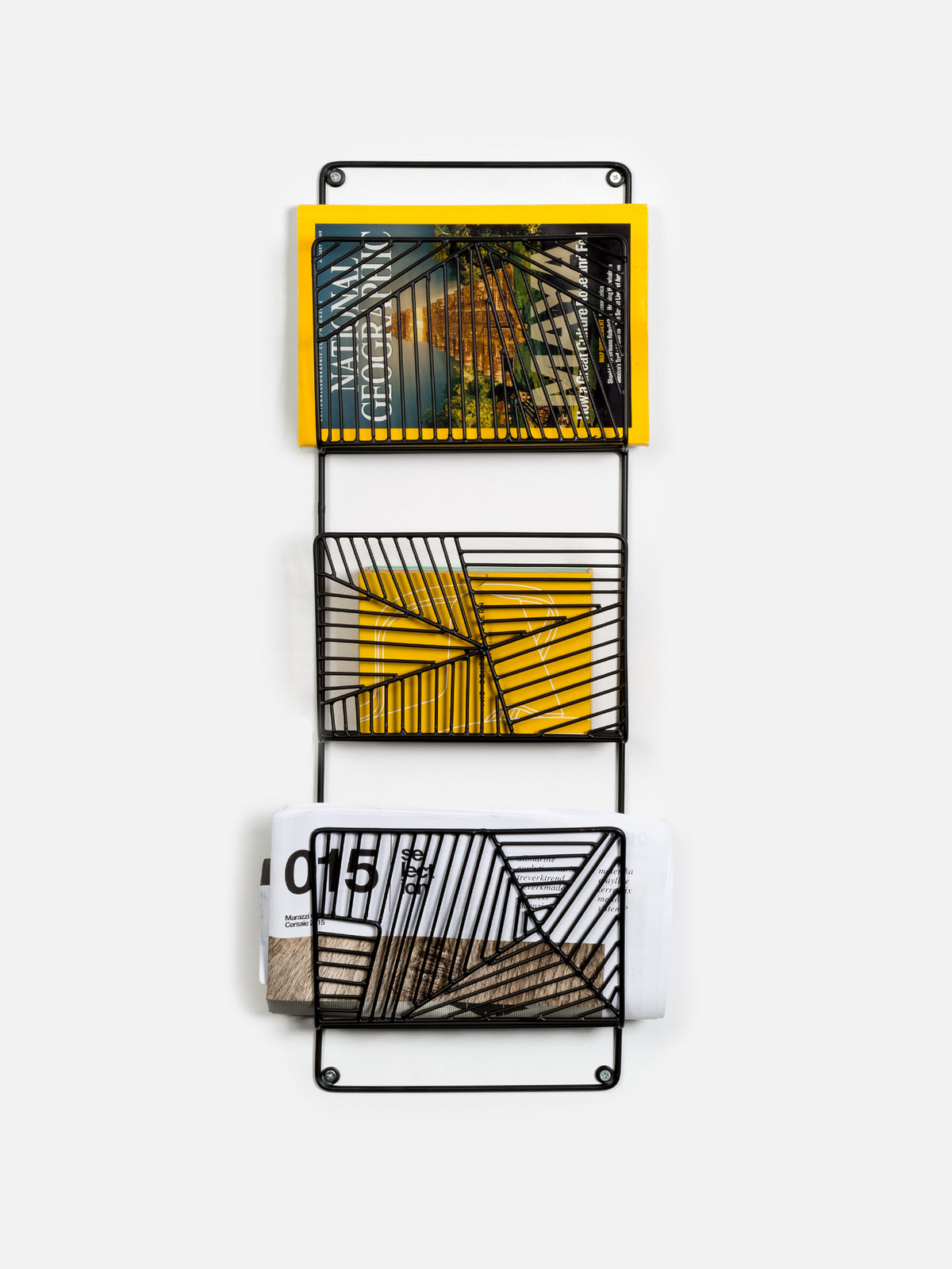 Geometric Rack - Black– N SQUARE STUDIO