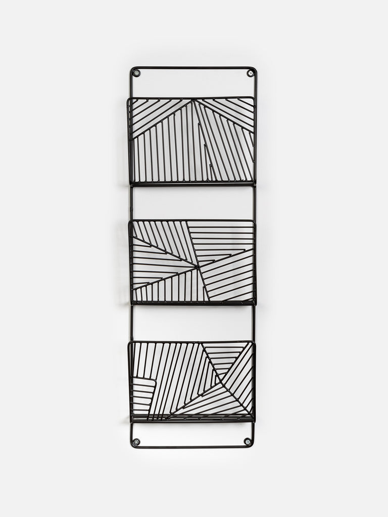 Geometric Rack - Black– N SQUARE STUDIO